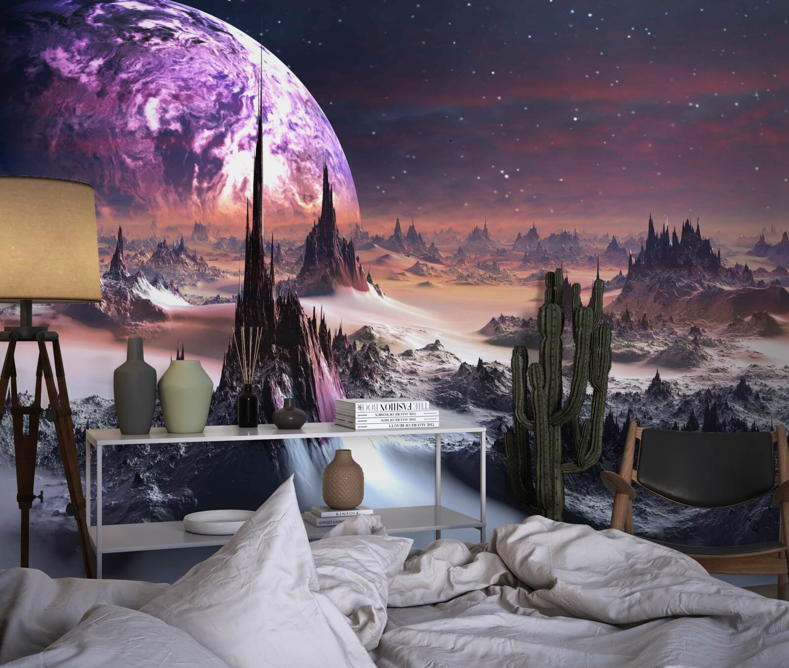 Fototapeten Raumlandschaft und Universum