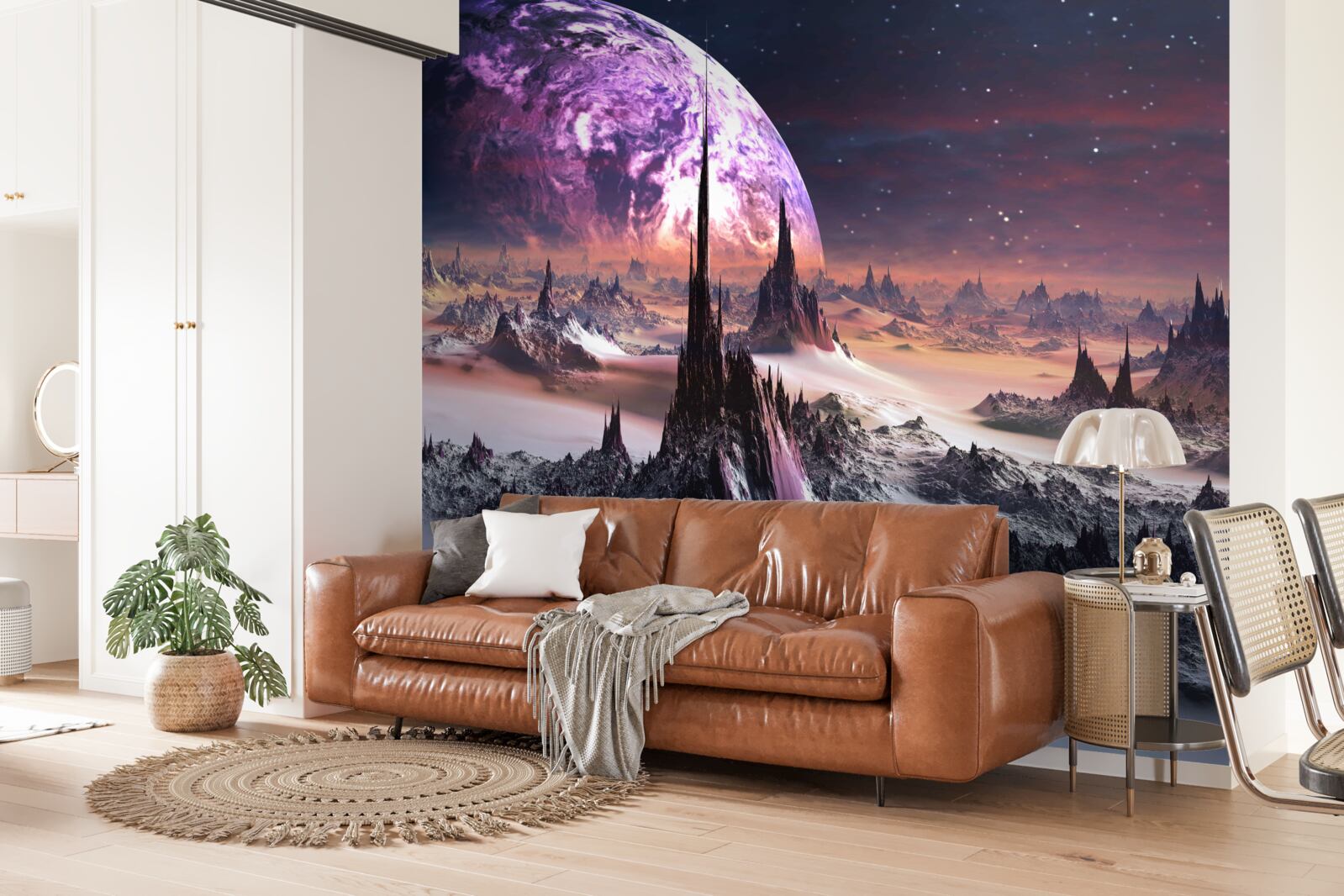 Fototapeten Raumlandschaft und Universum