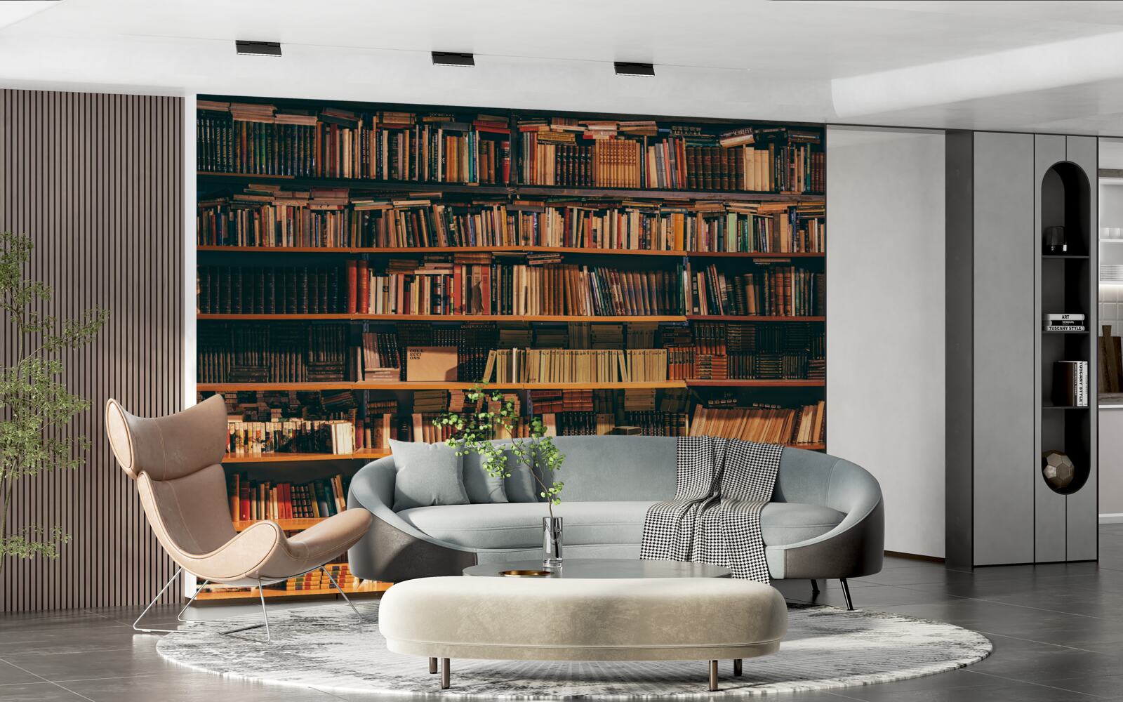 Fototapeten Altes Haus der Bücher