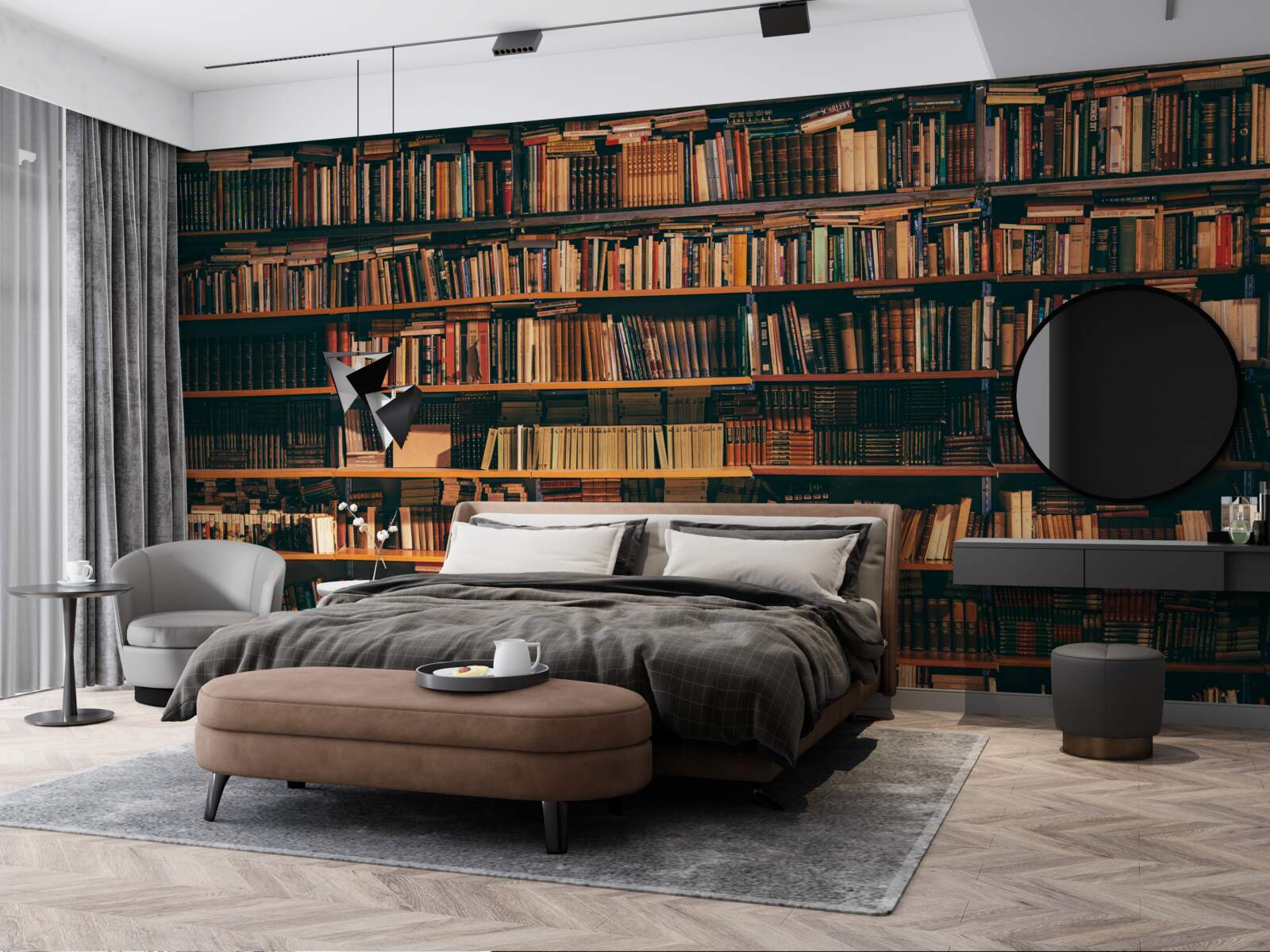Fototapeten Altes Haus der Bücher