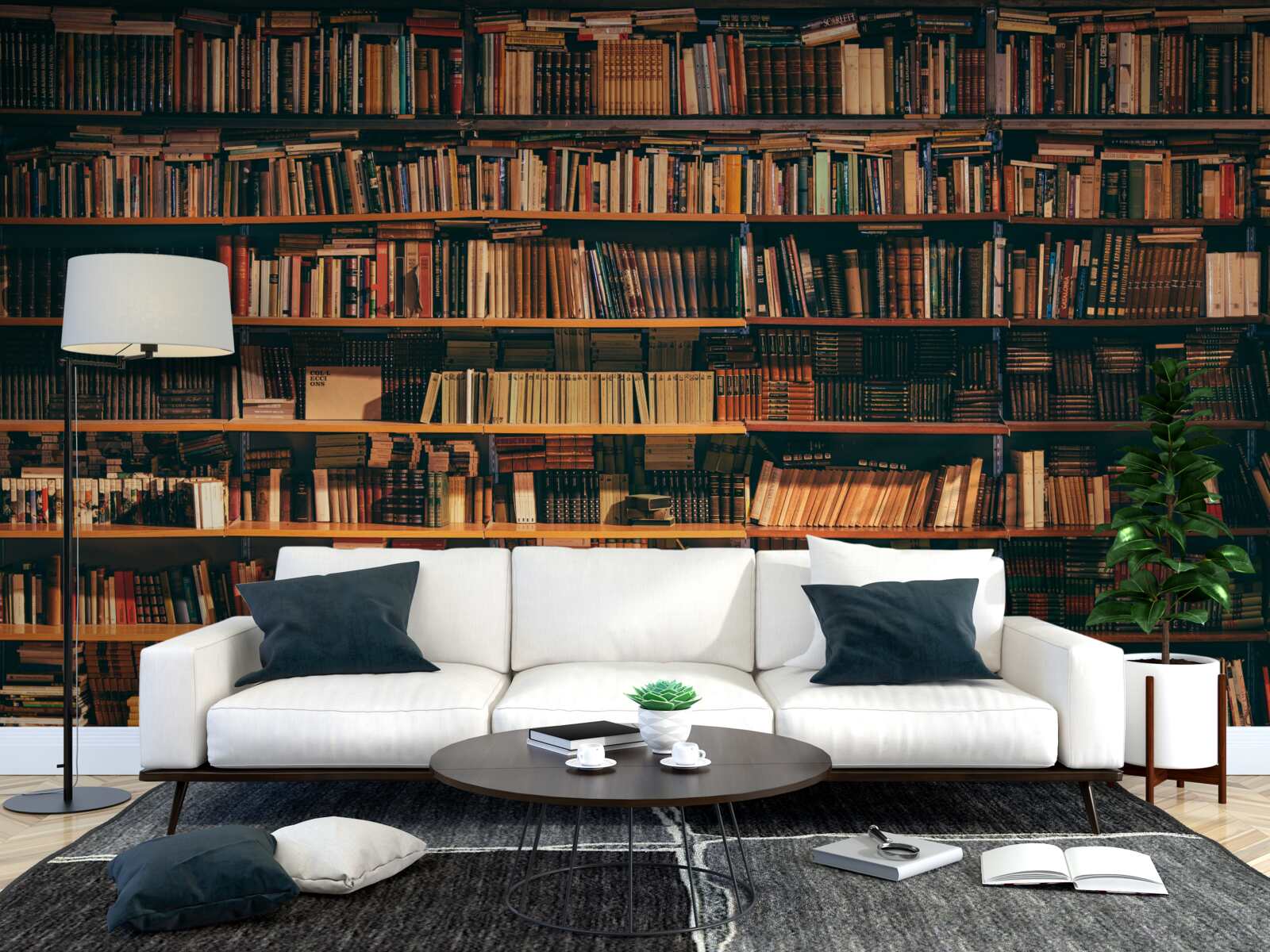 Fototapeten Altes Haus der Bücher
