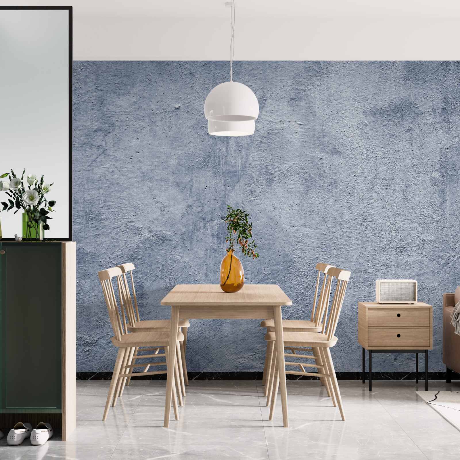 Fototapeten grauer Grunge -Beton