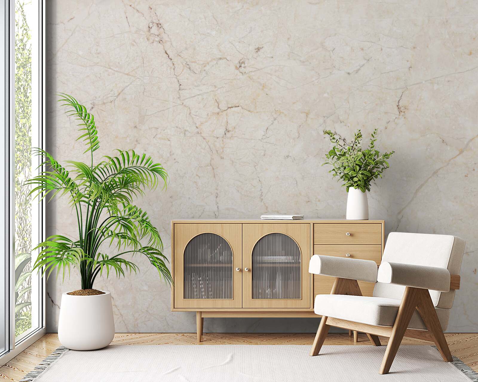 Fototapeten Beige Marmorhintergrund