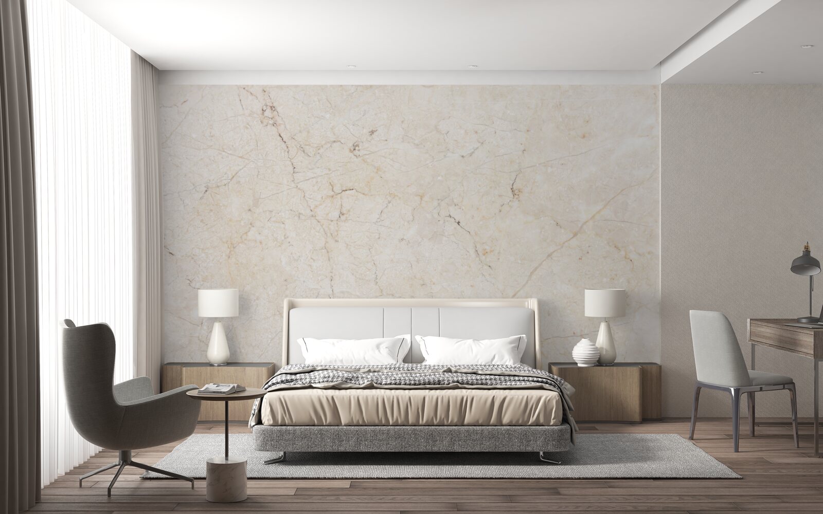 Fototapeten Beige Marmorhintergrund