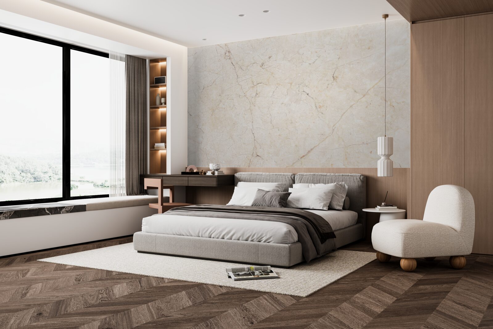 Fototapeten Beige Marmorhintergrund