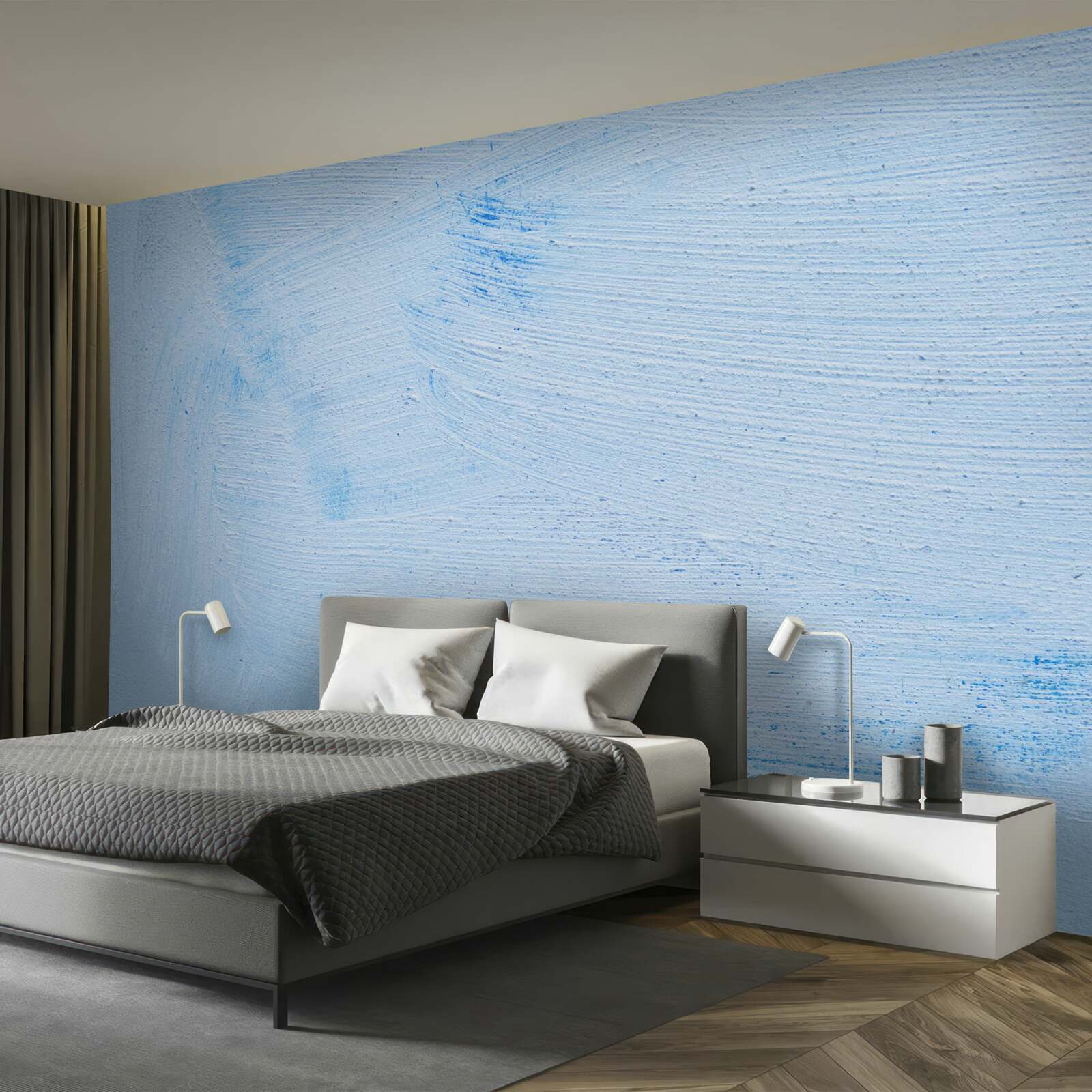 Fototapeten Weiche Azure -Gipsschicht
