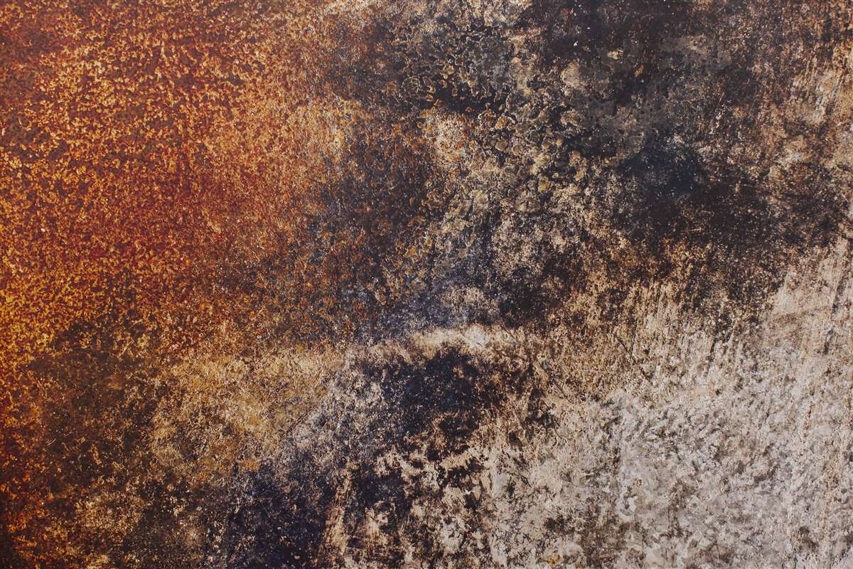 Fototapeten Hintergrund mit einem rostigen Grunge -Farbton