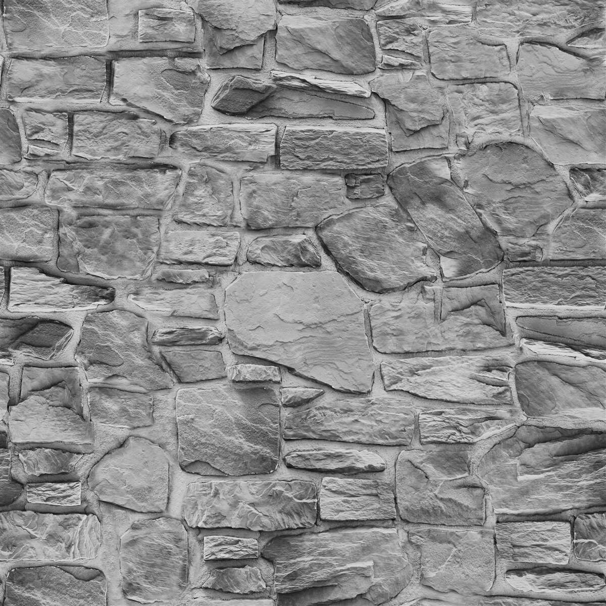 Fototapeten Ein flacher grauer Stein erzeugt eine Wand