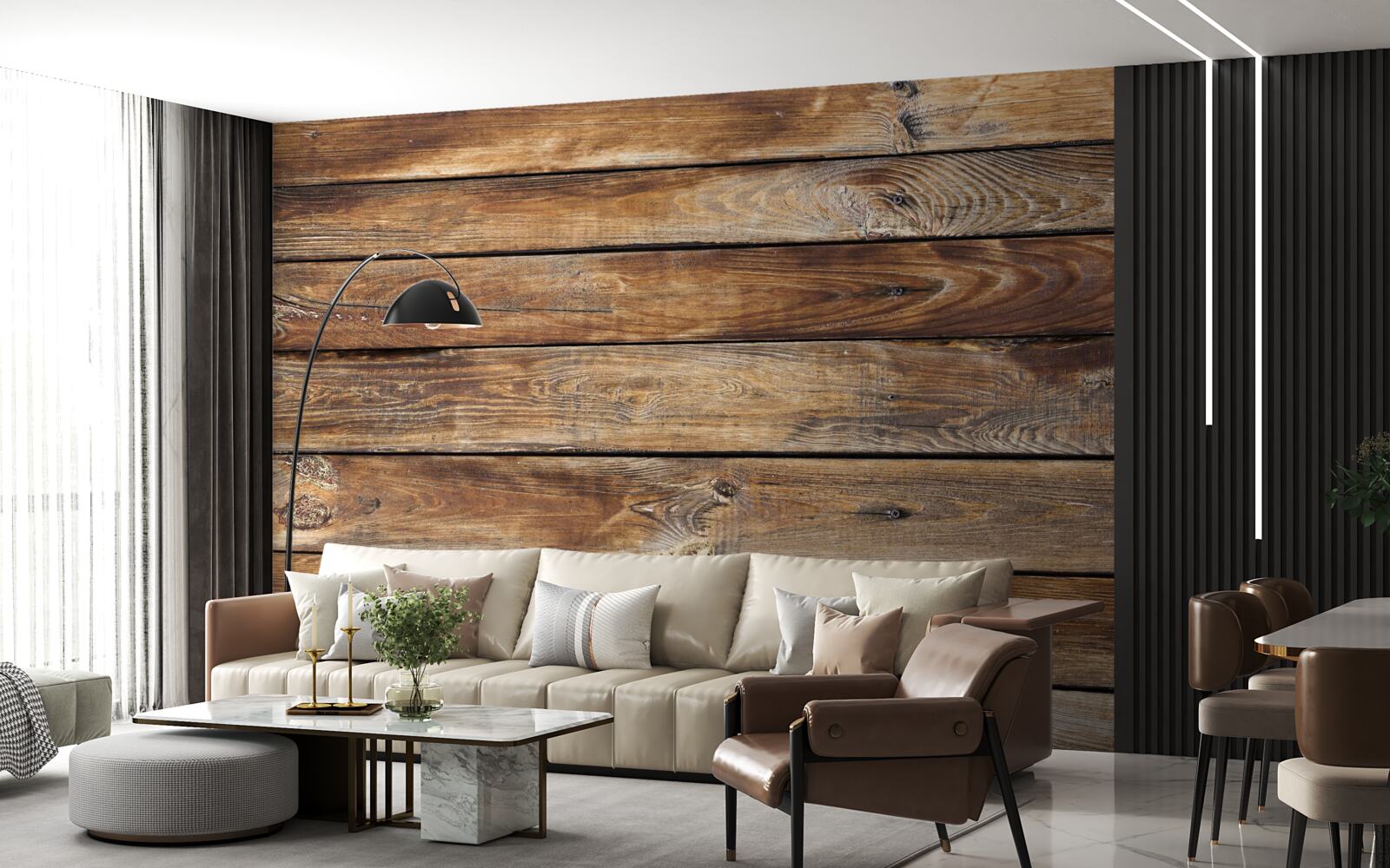 Fototapeten Hintergrund, antik und aus Holz hergestellt