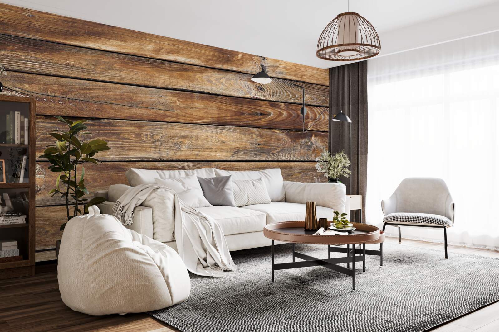 Fototapeten Hintergrund, antik und aus Holz hergestellt