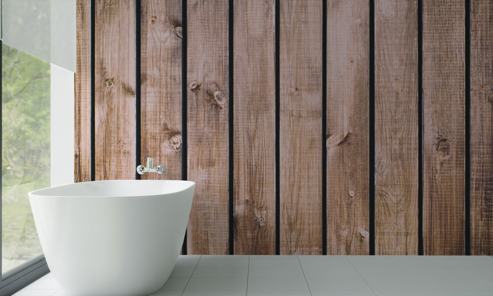 Fototapeten Brown Parquet Board