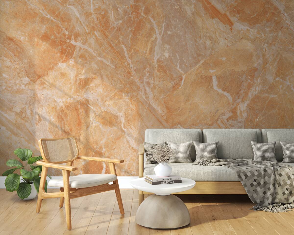Fototapeten Onyx -Hintergrund in Orangenschatten