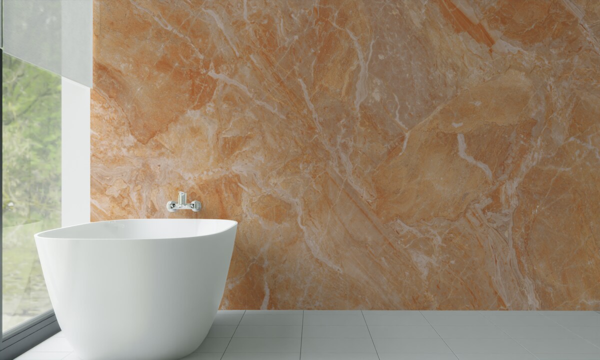 Fototapeten Onyx -Hintergrund in Orangenschatten