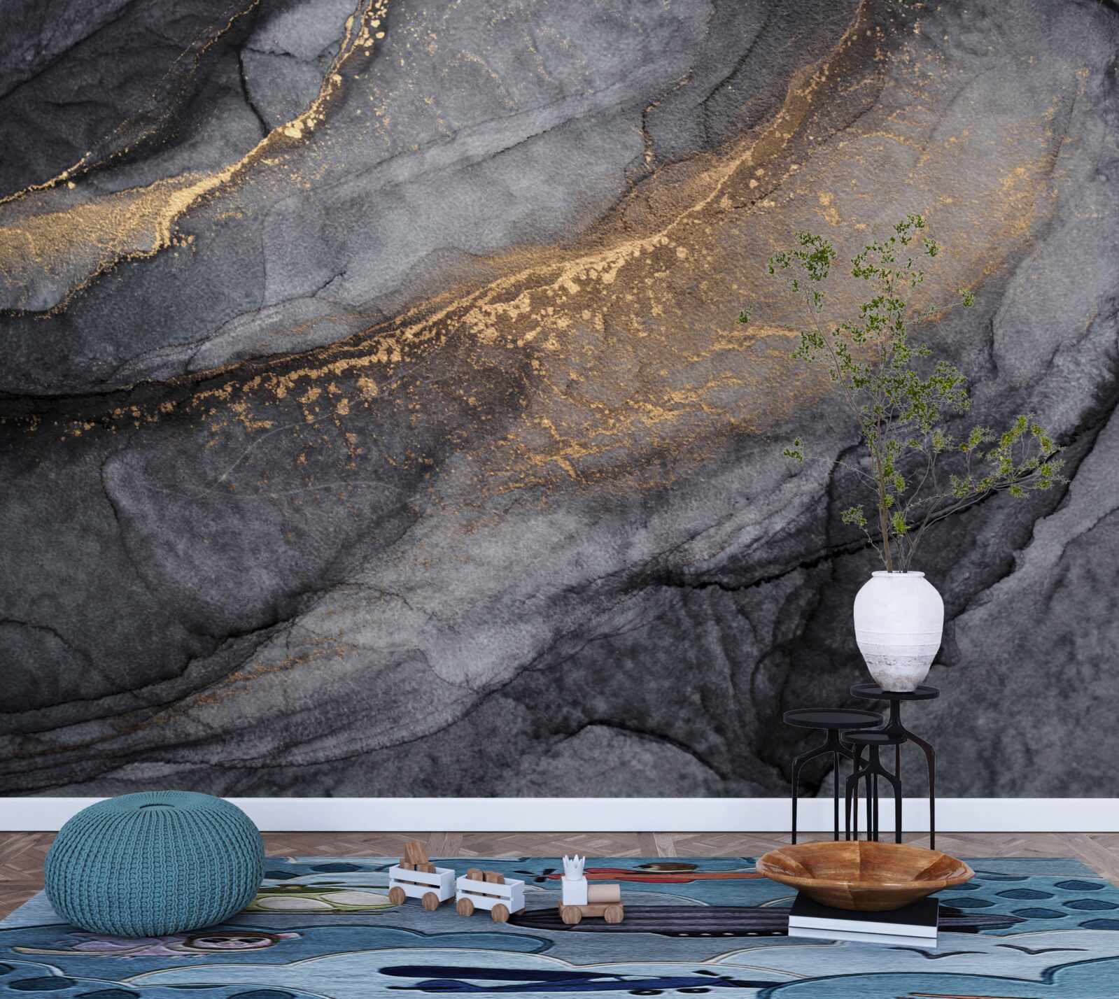 Fototapeten Exklusives abstraktes Marmor