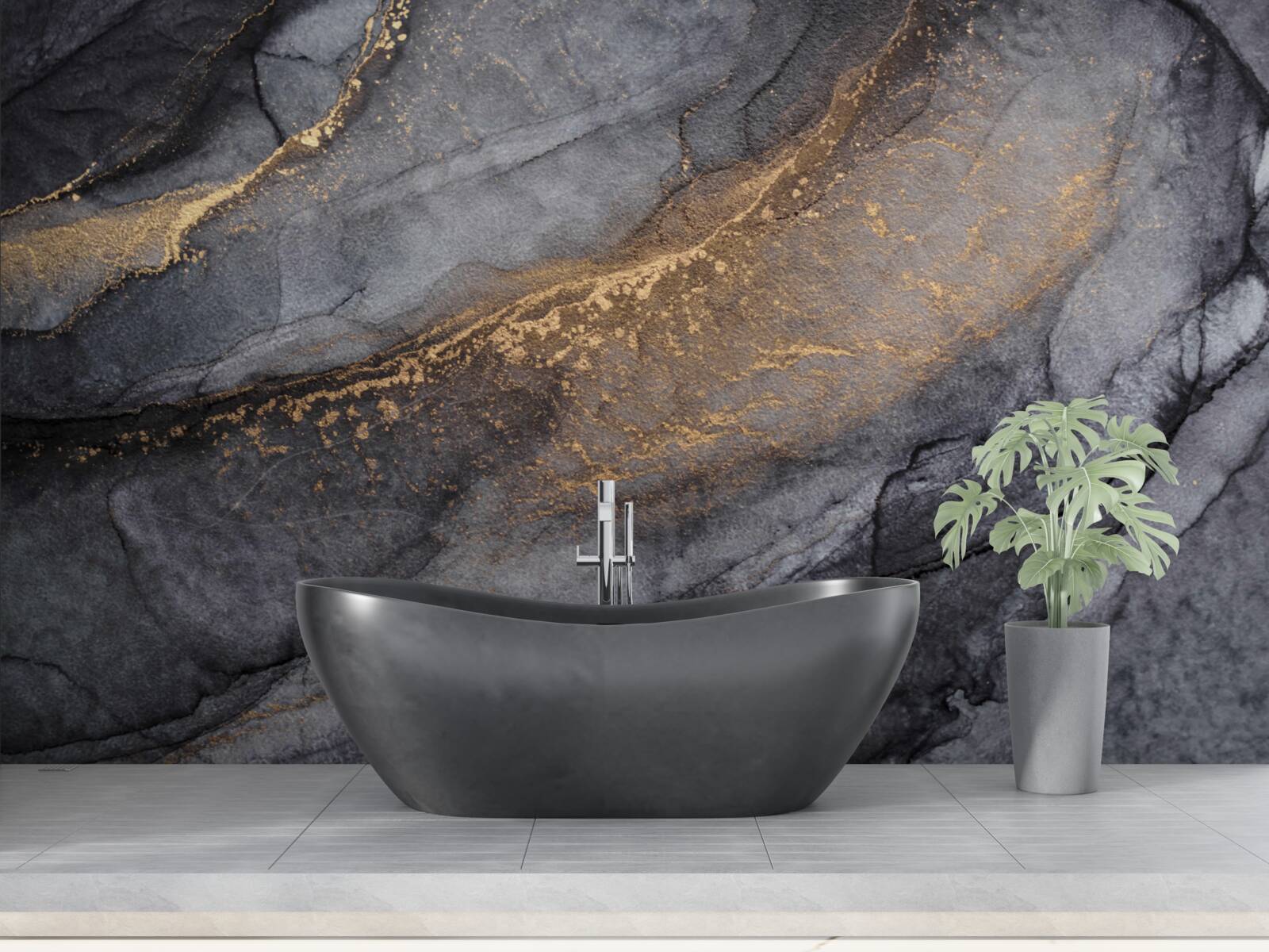 Fototapeten Exklusives abstraktes Marmor