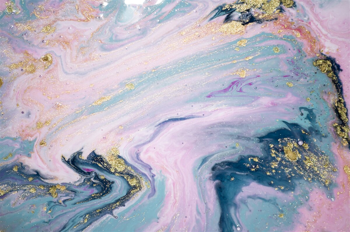 Fototapeten Verschiedene Farben von exquisitem Marmor