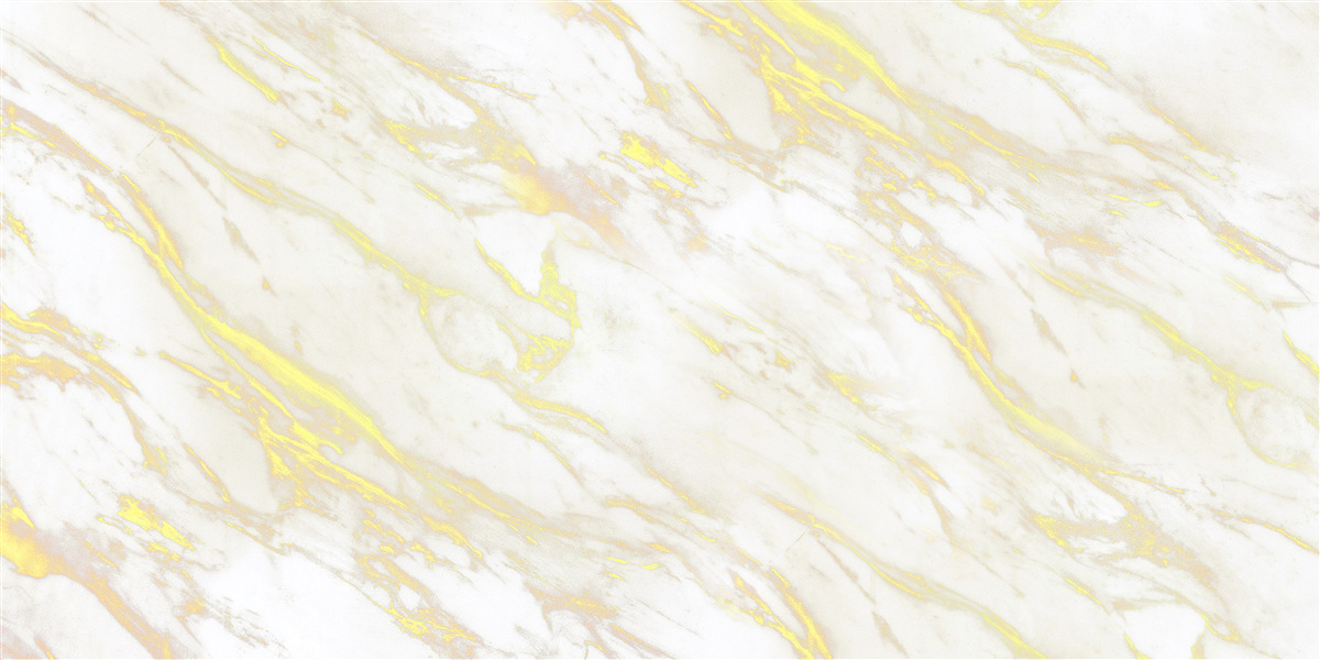 Fototapeten Weißer Marmor mit einem goldenen Farbton