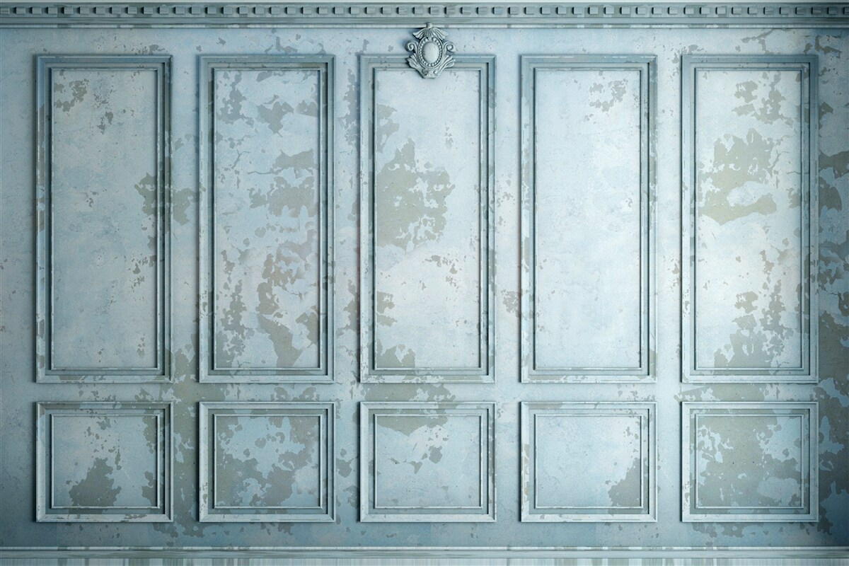 Fototapeten Die Rahmen enthalten eine alte Wand