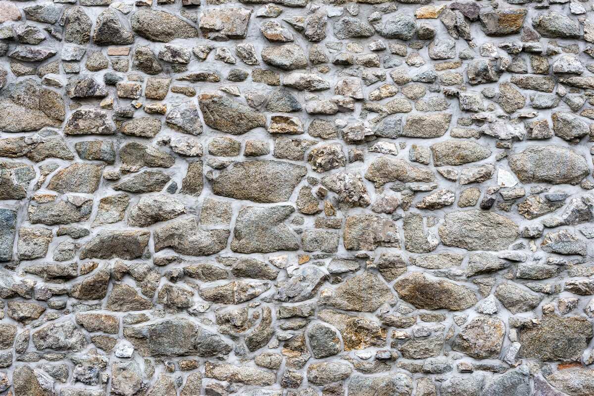 Fototapeten Steine ​​verschiedener Größen und Formen