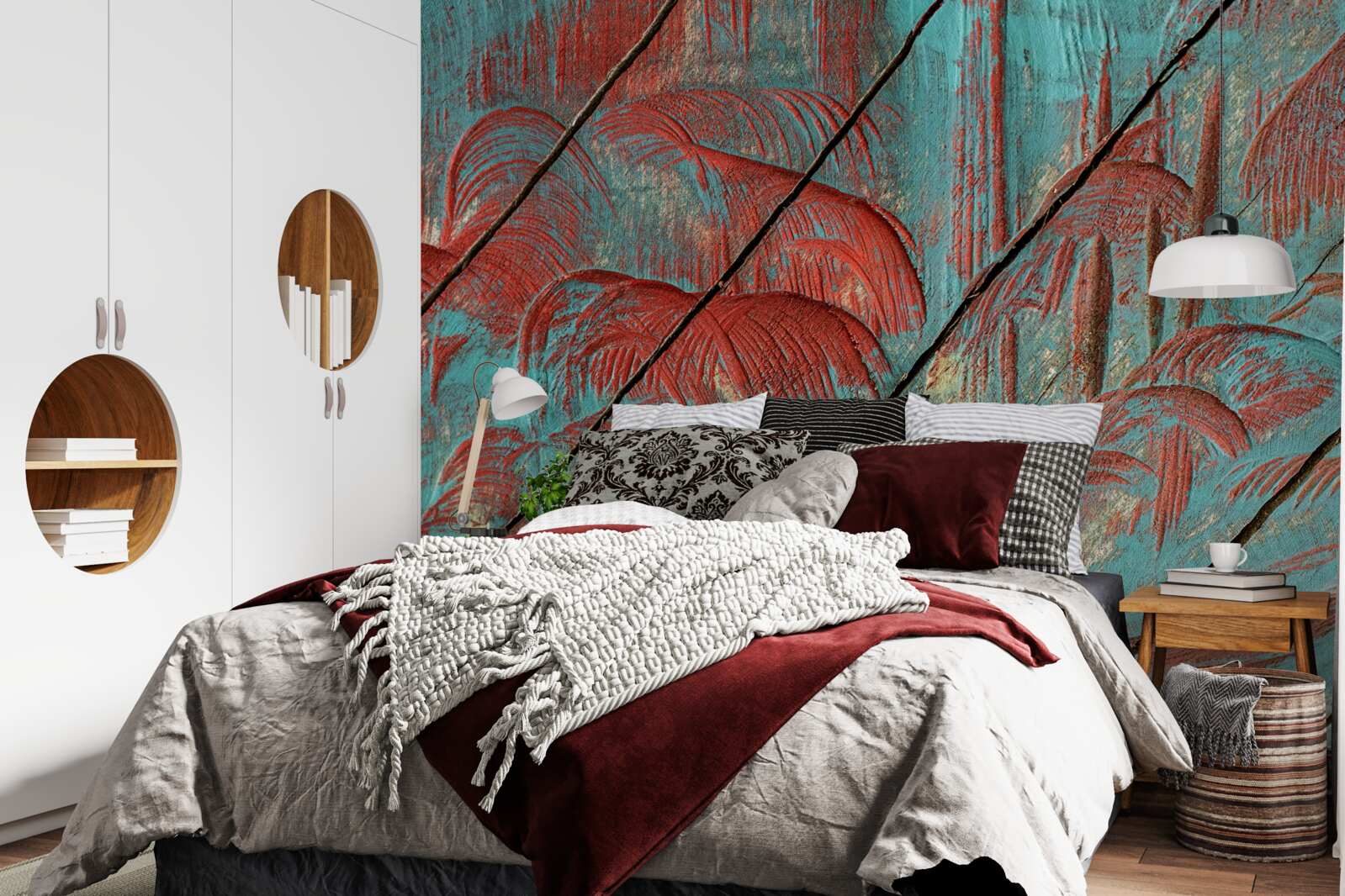 Fototapeten Abstrakter Vinylhintergrund