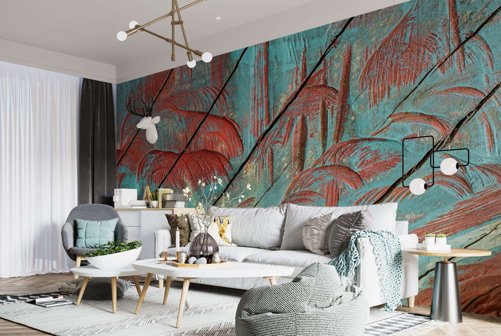 Fototapeten Abstrakter Vinylhintergrund