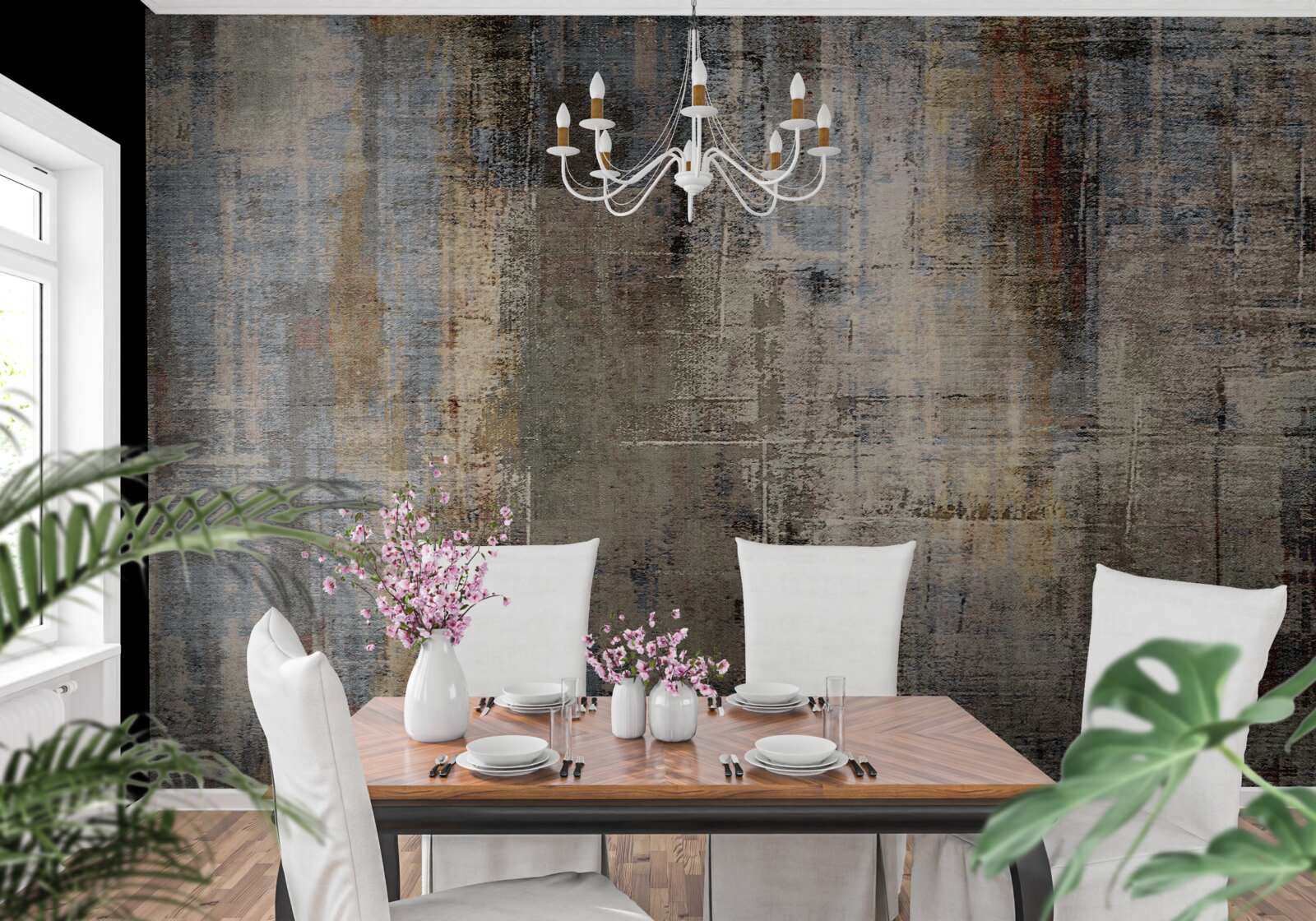 Fototapeten Indisches Teppichdesign
