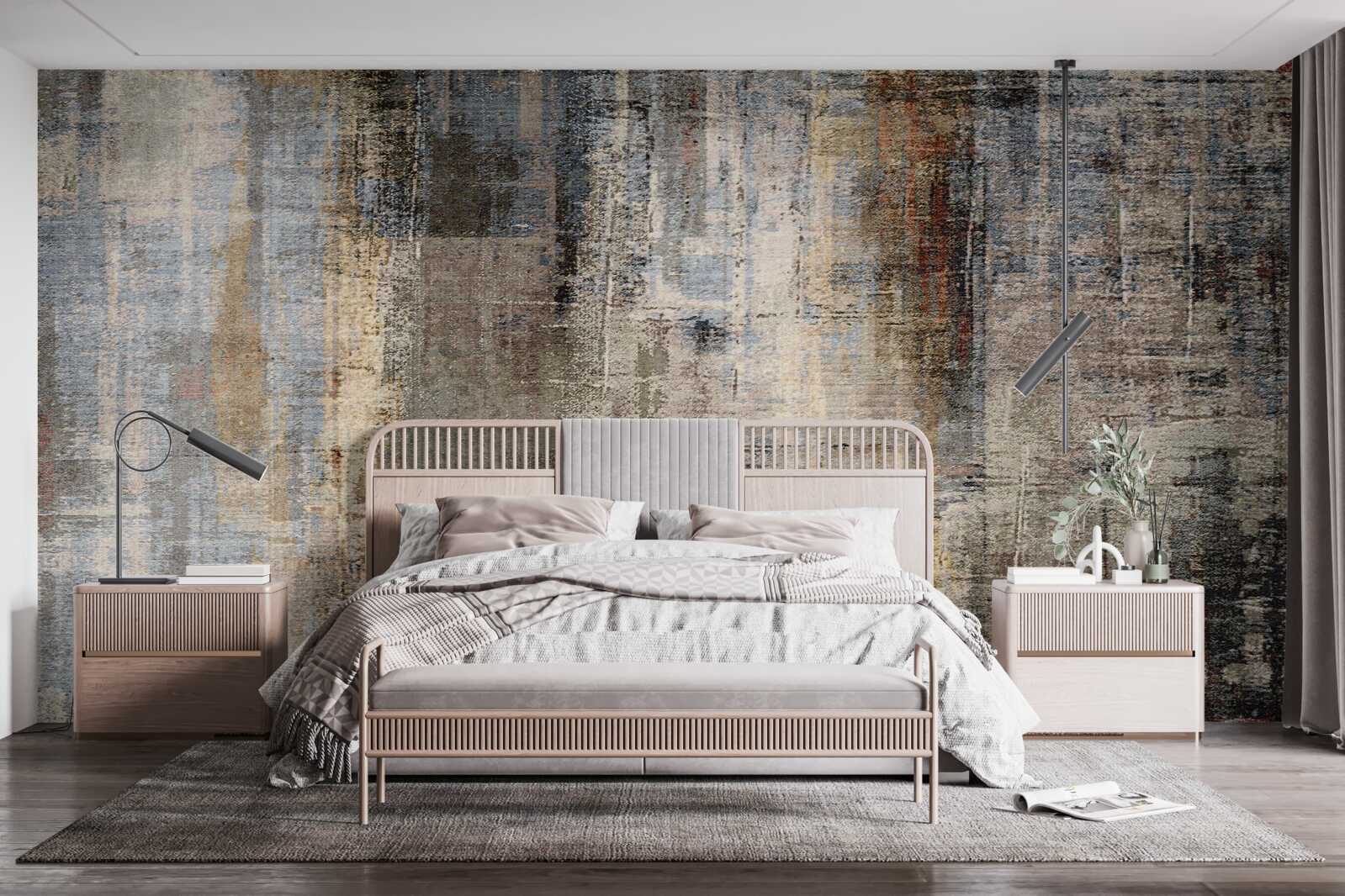 Fototapeten Indisches Teppichdesign