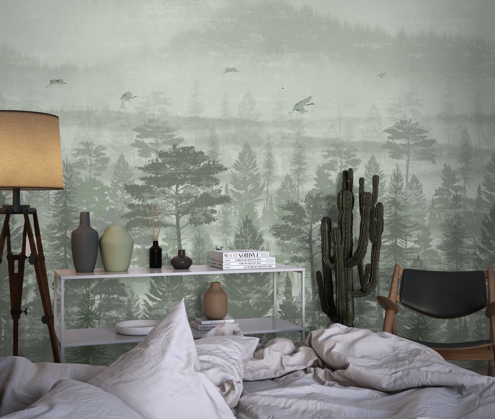 Fototapeten Regenwald in Zeiten starker Niederschläge