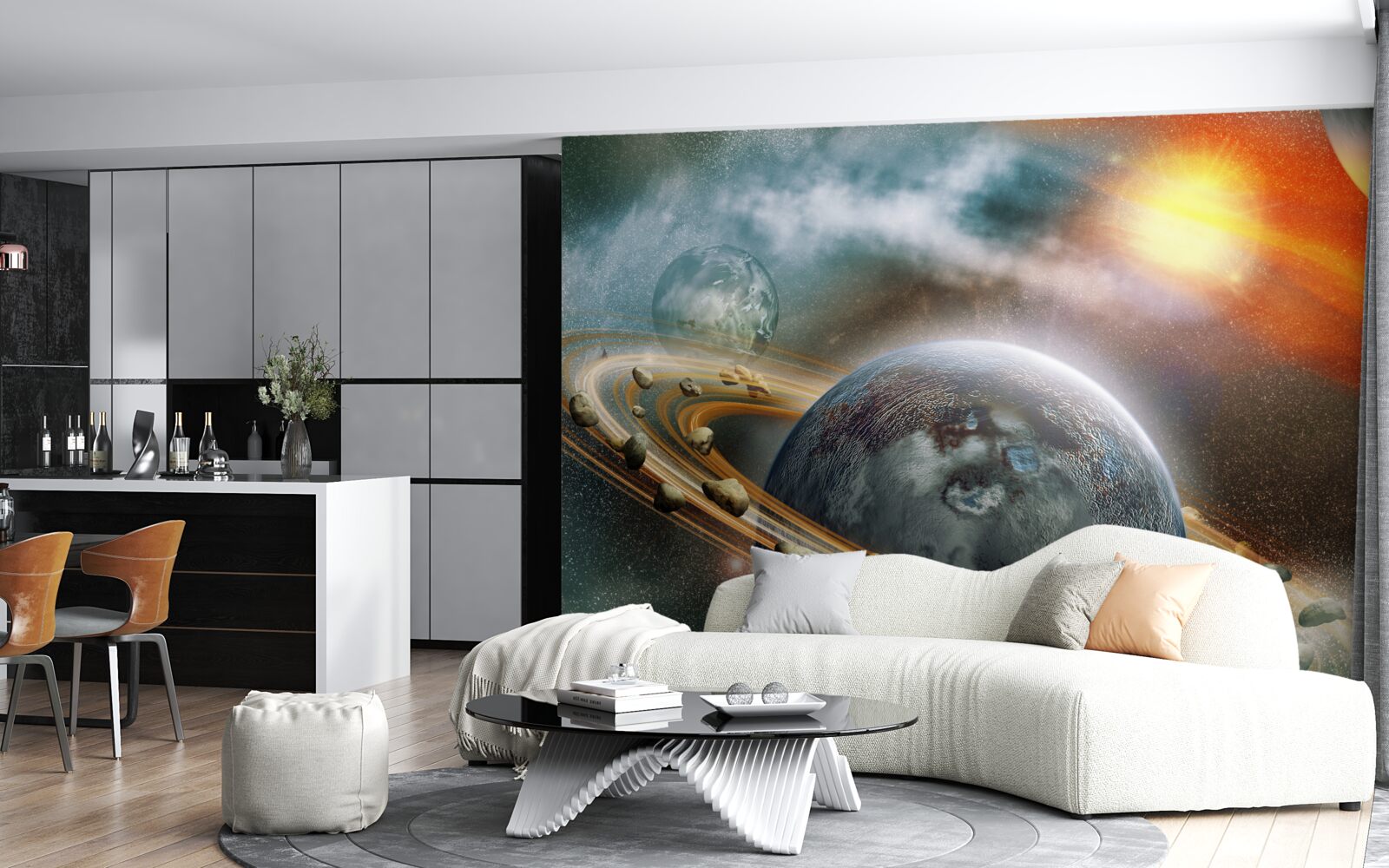 Fototapeten Faszinierendes, unerforschtes Universum