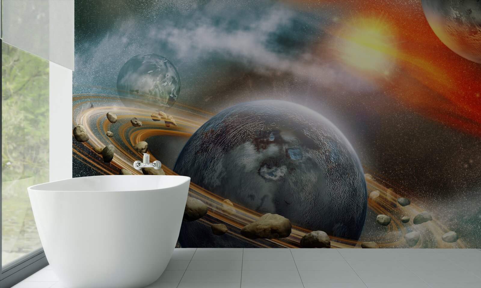 Fototapeten Faszinierendes, unerforschtes Universum