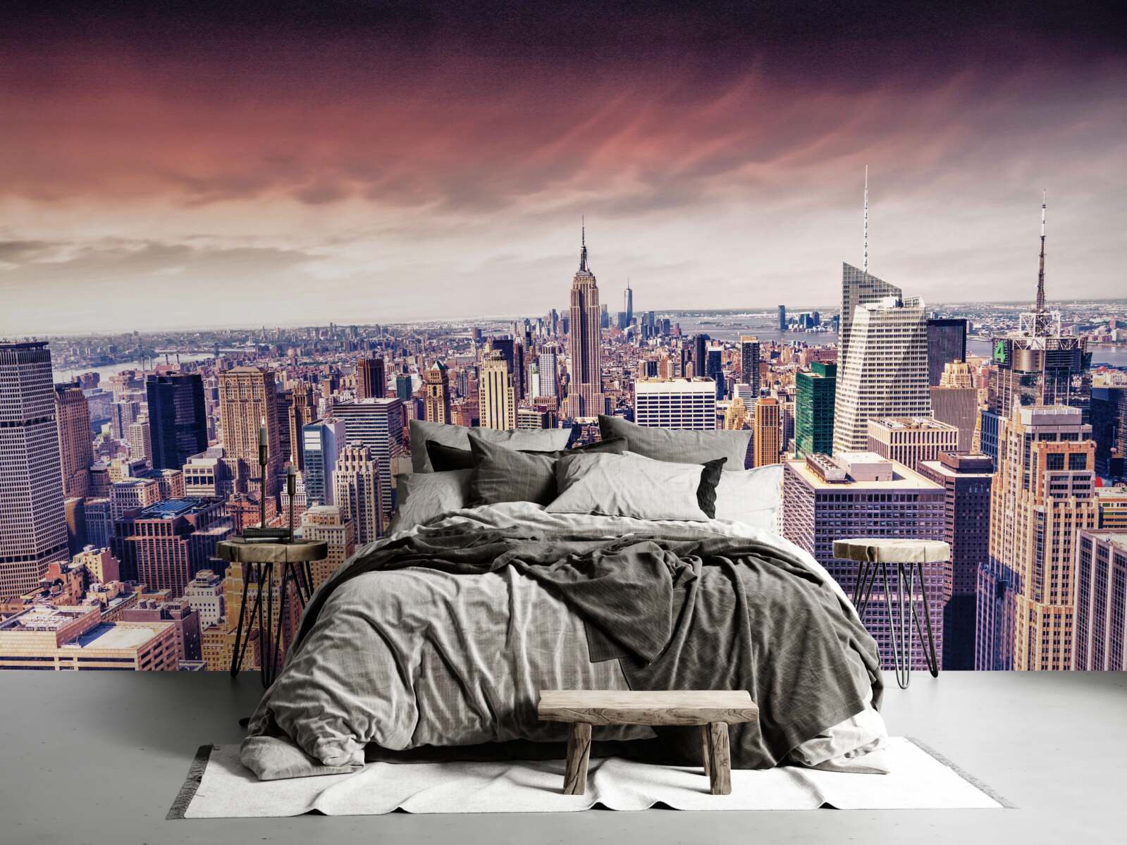 Fototapeten New Yorker Wolkenkratzer