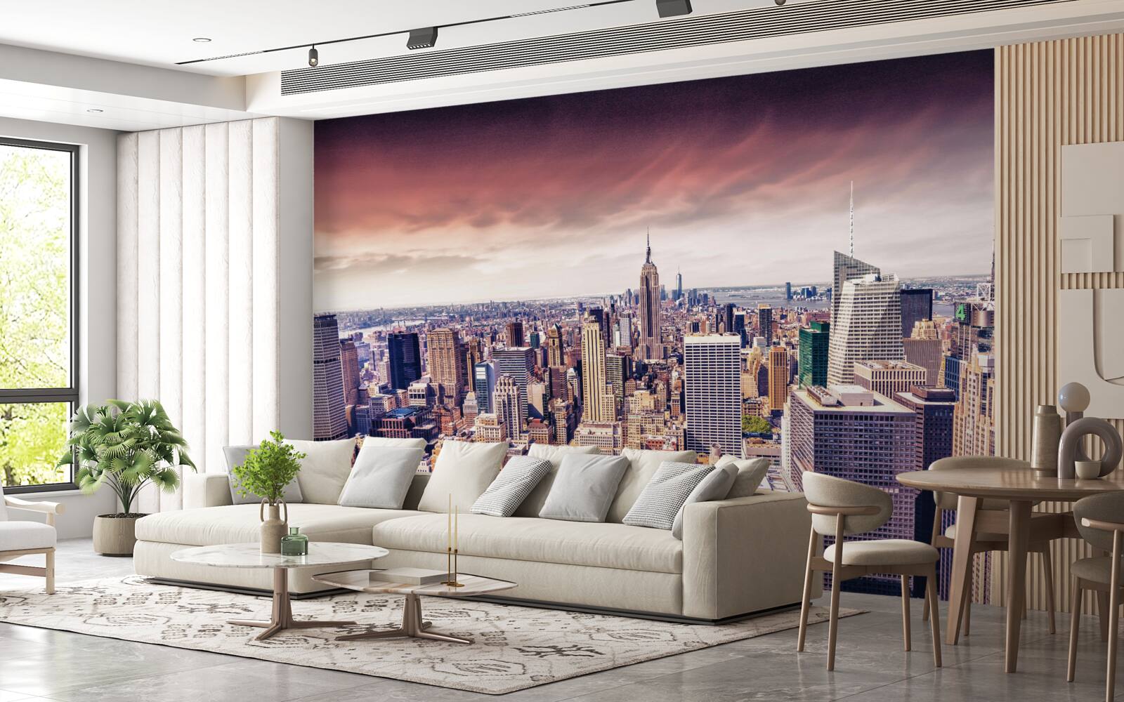 Fototapeten New Yorker Wolkenkratzer