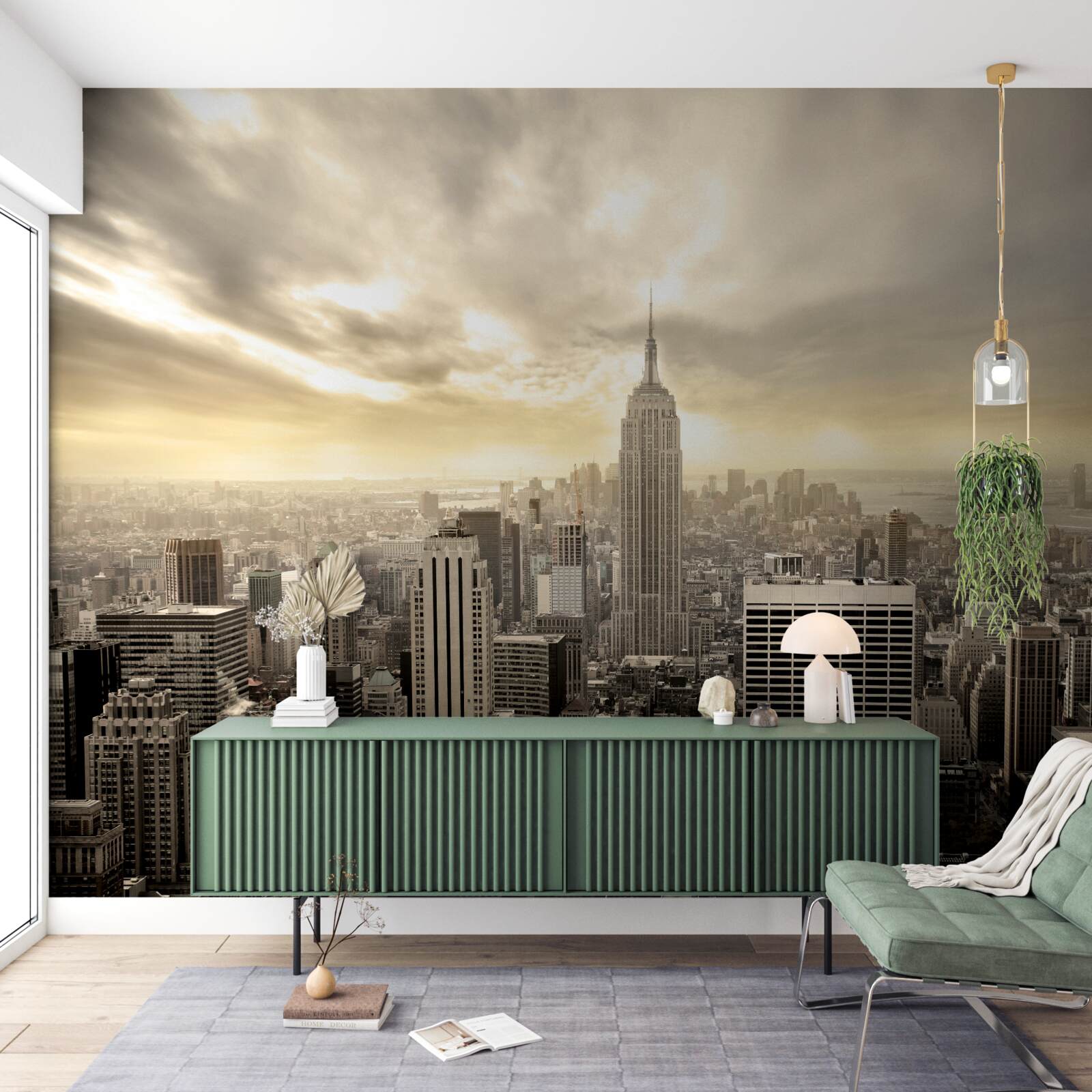 Fototapeten Der Anblick von New York aus der Vogelperspektive ist wunderschön