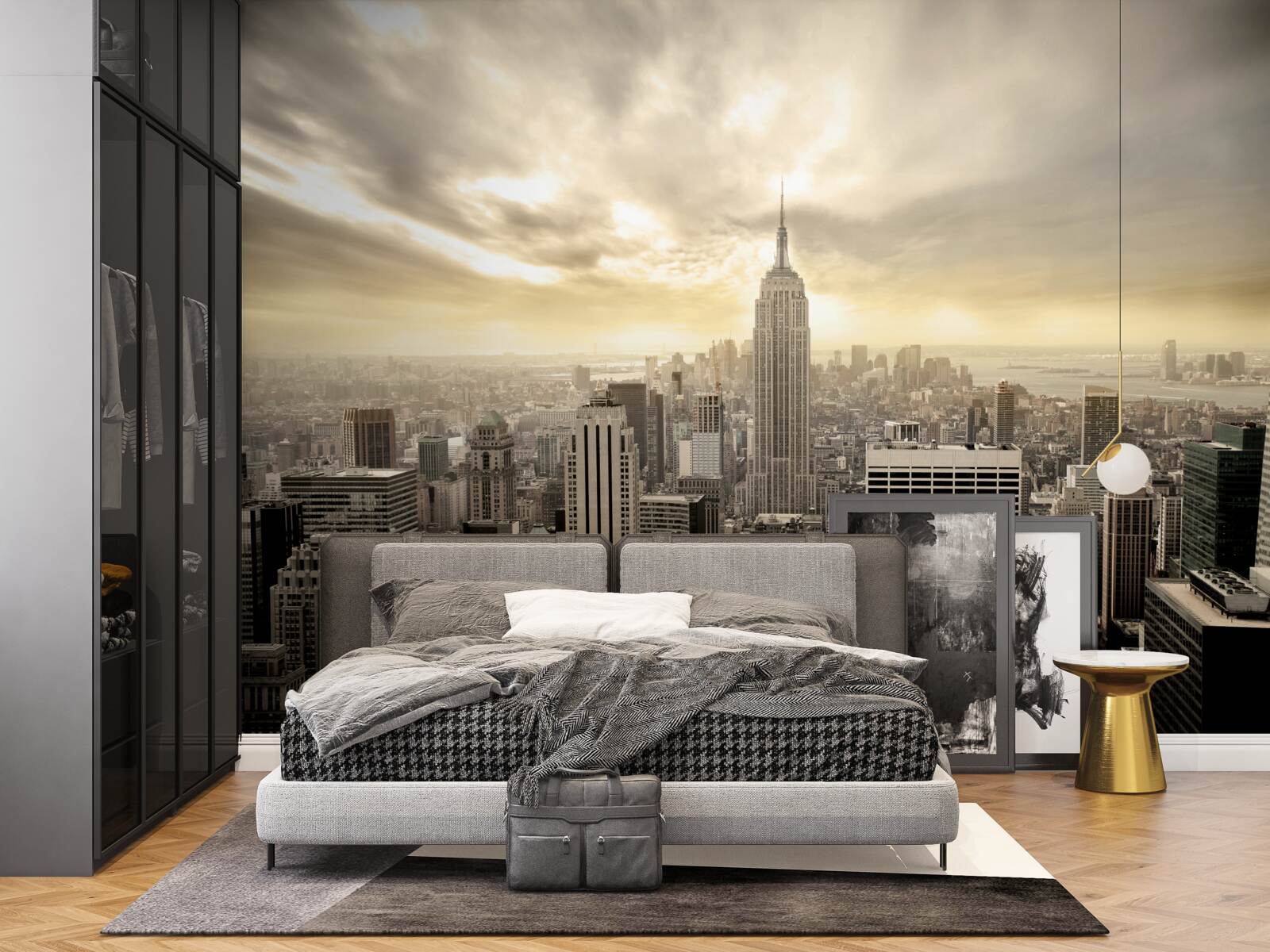 Fototapeten Der Anblick von New York aus der Vogelperspektive ist wunderschön