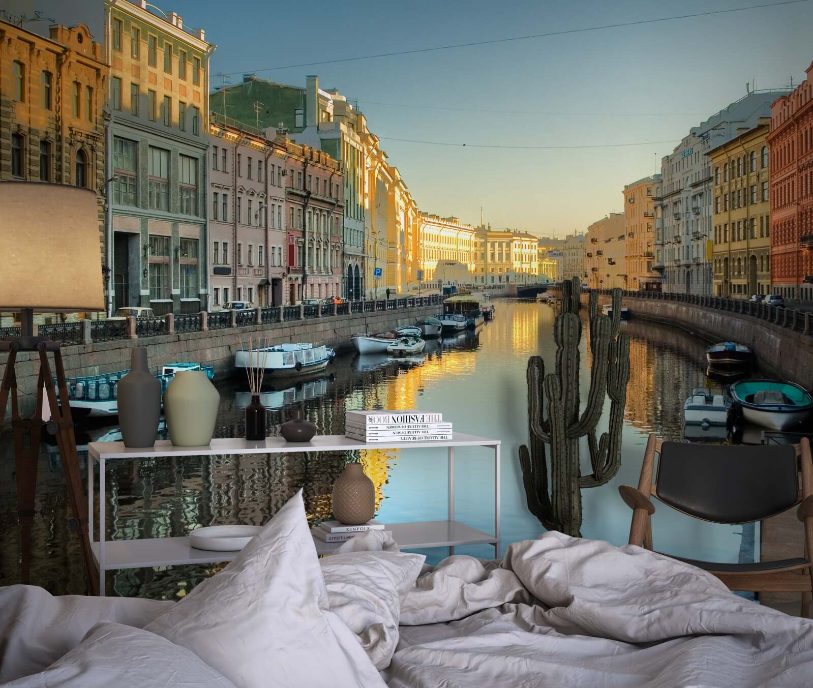 Fototapeten Der St. Petersburg -Kanal hat eine großartige Schönheit