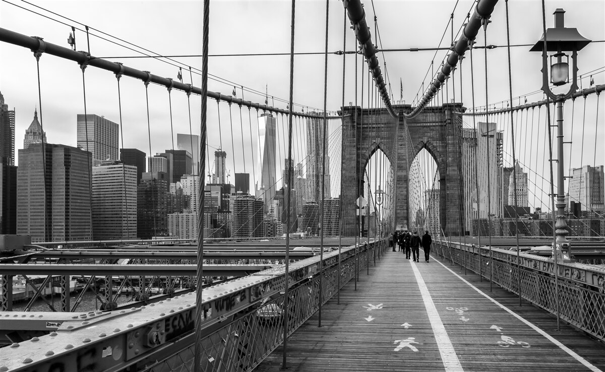 Fototapeten Manhattan Bridge