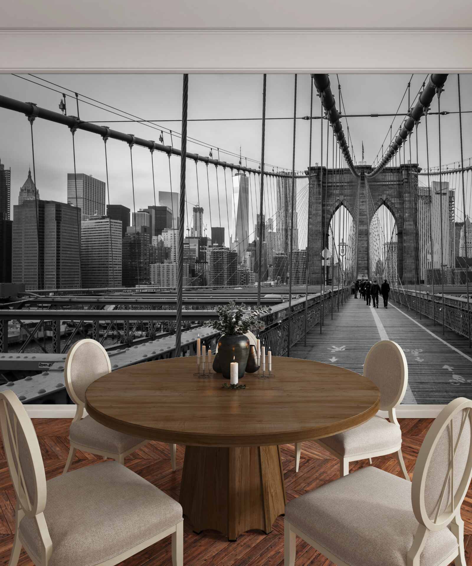 Fototapeten Manhattan Bridge