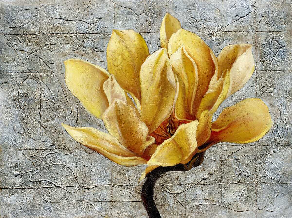 Fototapeten Interessante gelbe Blume