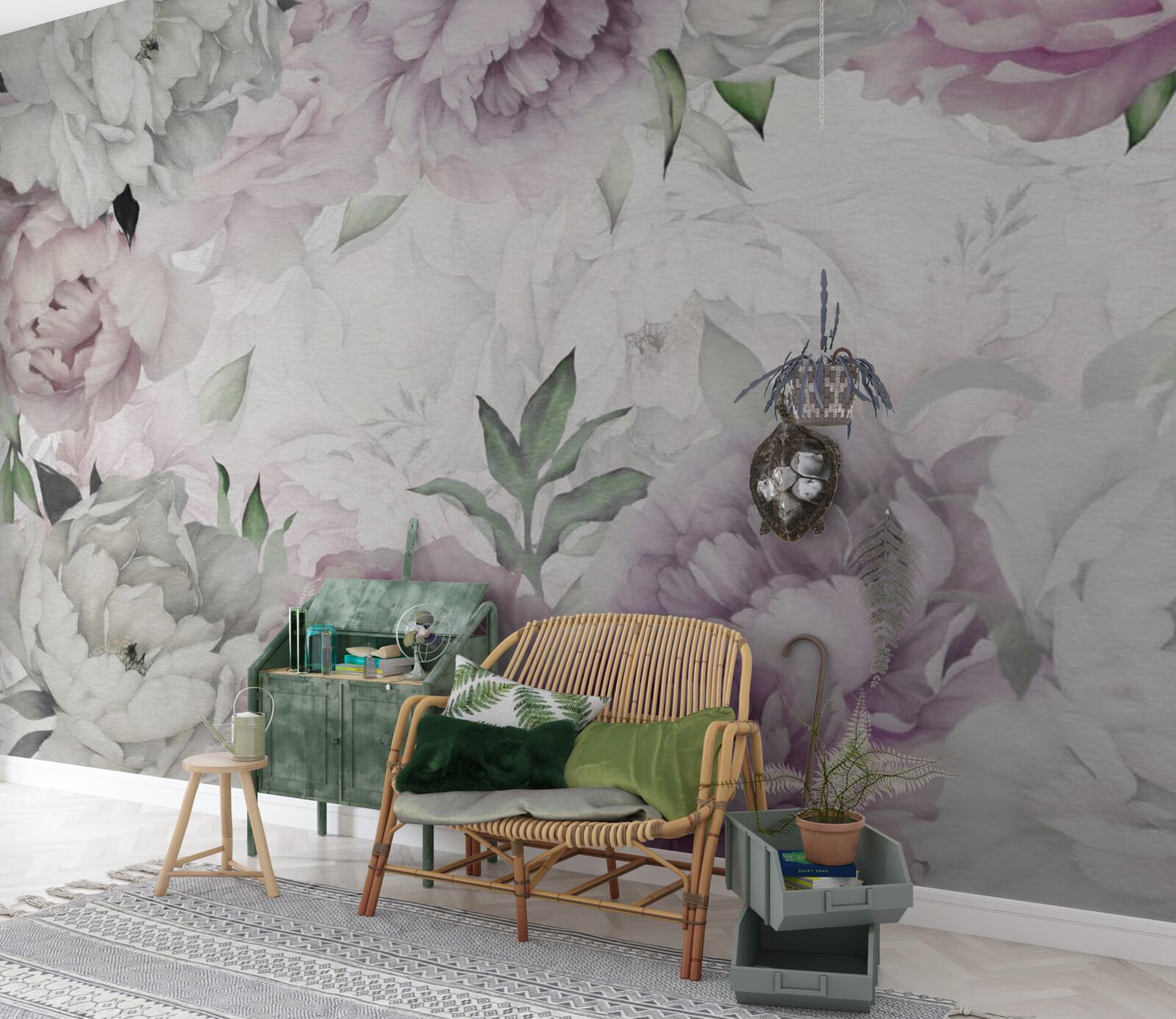 Fototapeten Elegante Blumenknospen