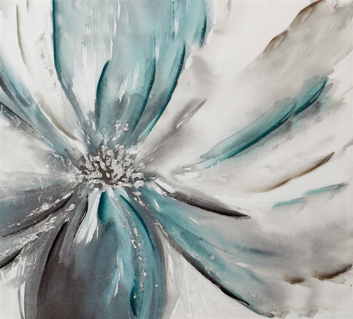 Fototapeten Ungewöhnliche abstrakte Blume