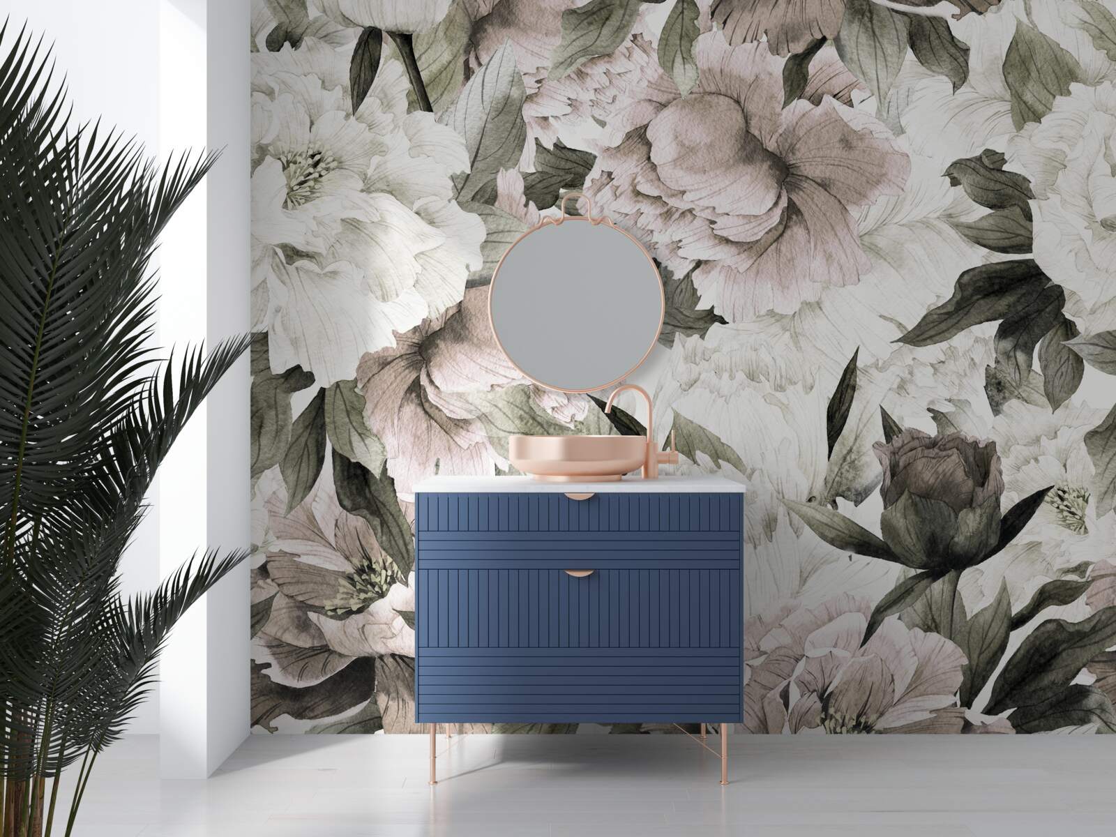 Fototapeten Blumen große Pfingstrosen