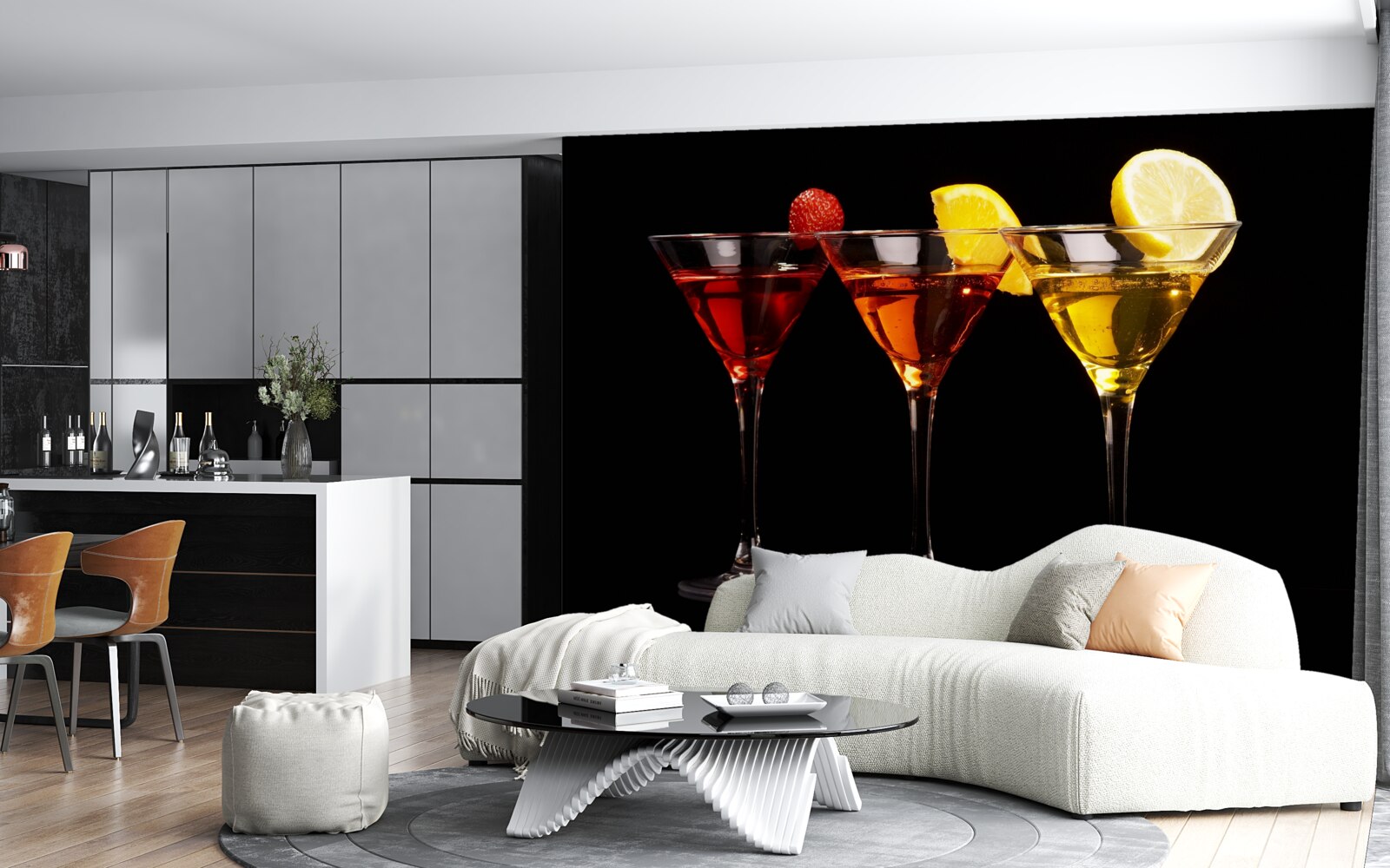 Fototapeten Cocktailästhetik