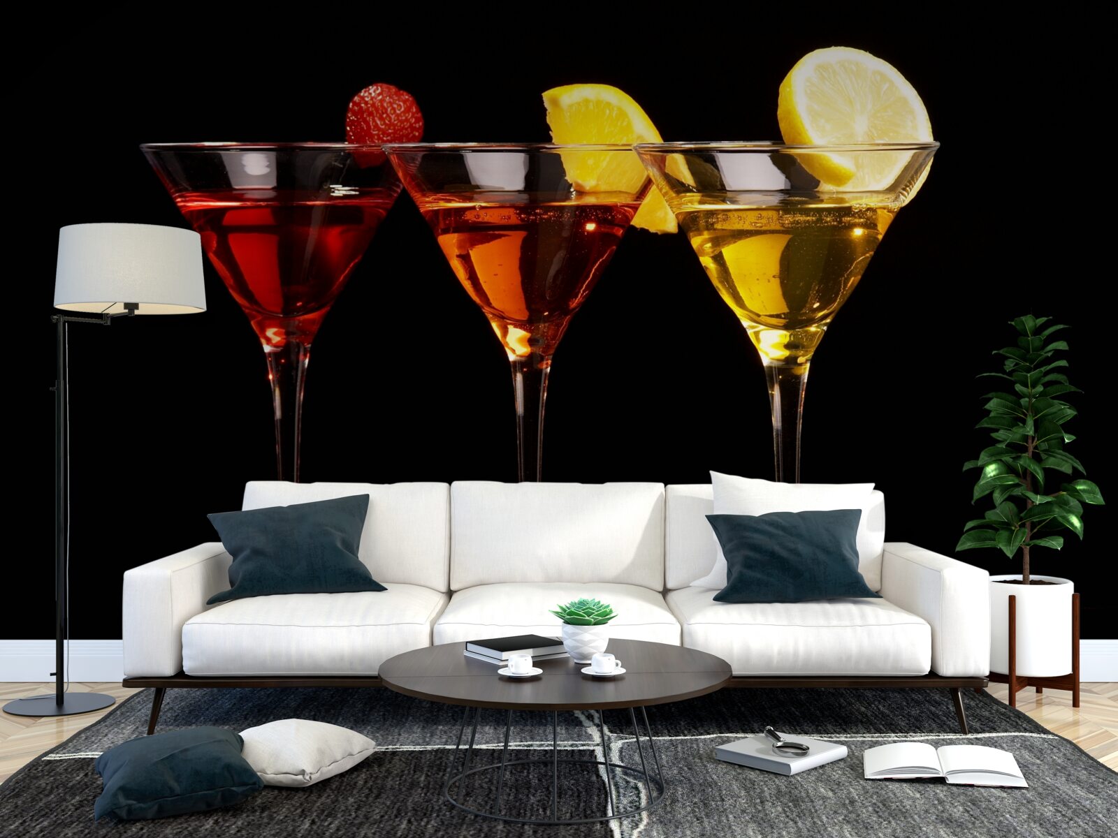 Fototapeten Cocktailästhetik