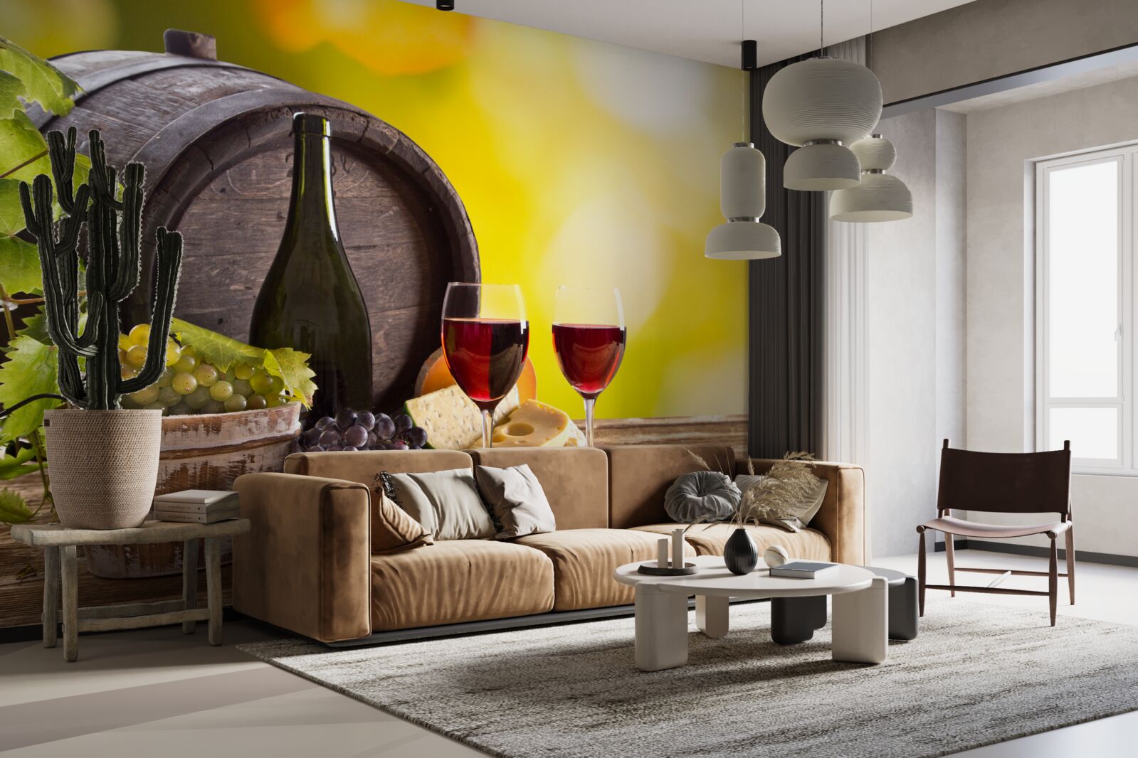 Fototapeten Fass von Wein