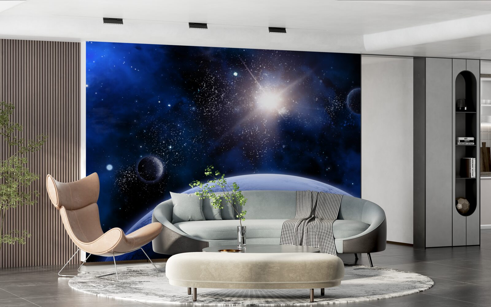 Fototapeten Shining Space Star