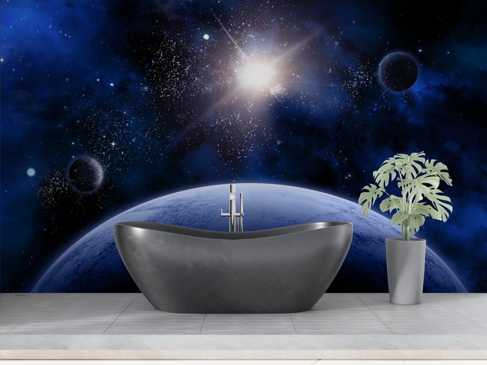 Fototapeten Shining Space Star