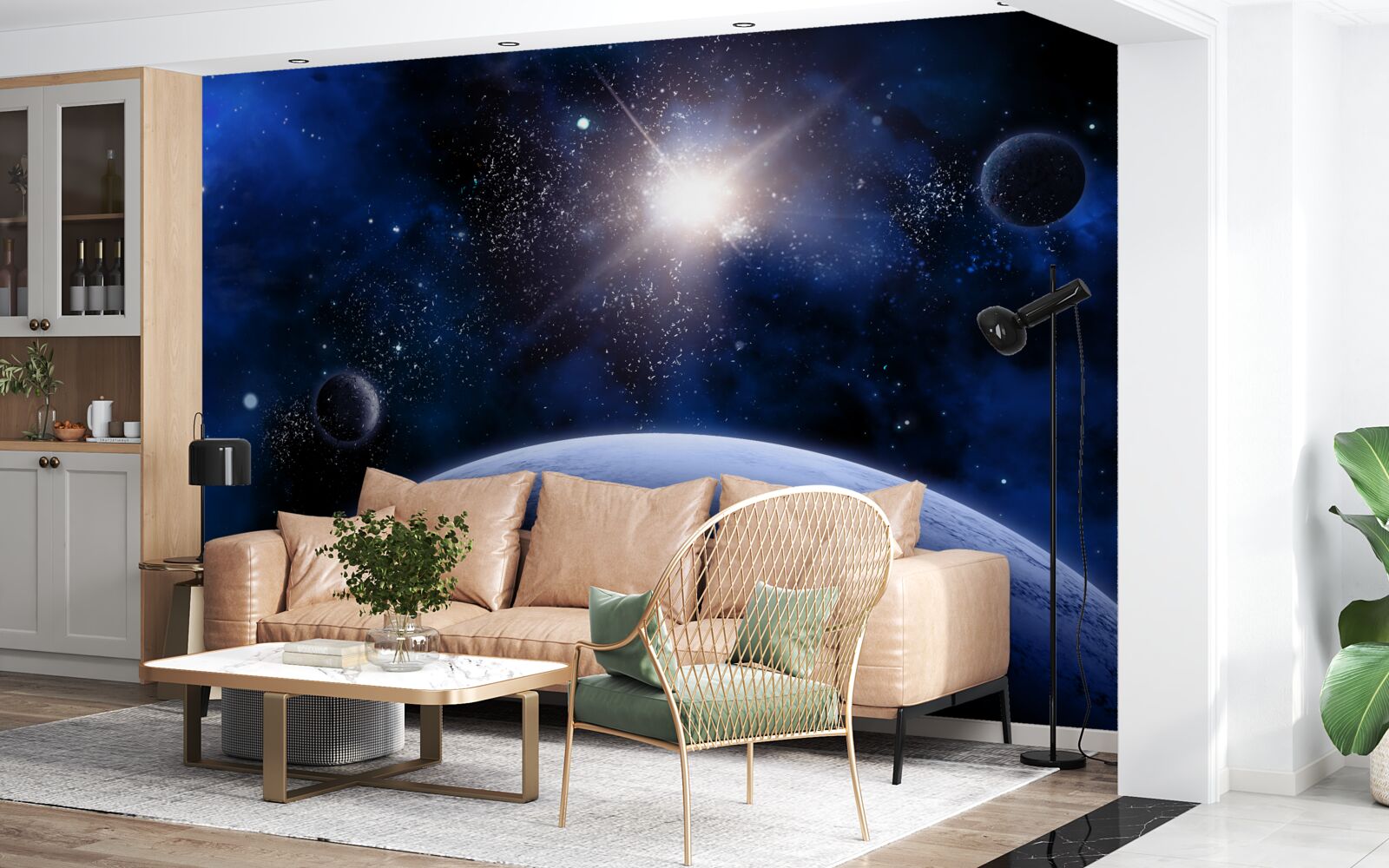 Fototapeten Shining Space Star