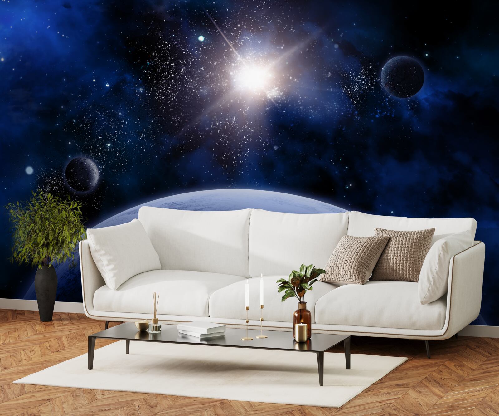 Fototapeten Shining Space Star