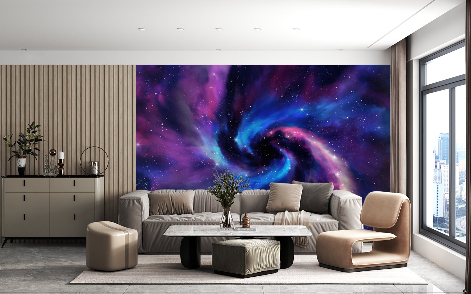 Fototapeten Faszinierende Schatten des Universums