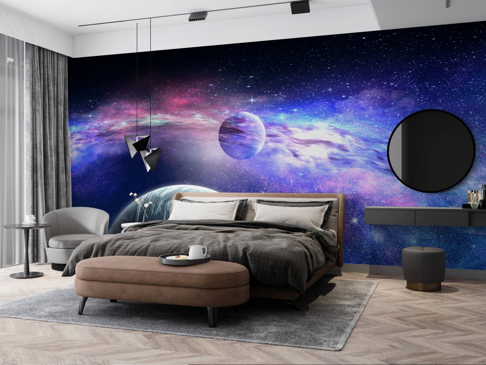 Fototapeten ungelöste Tiefen des Universums
